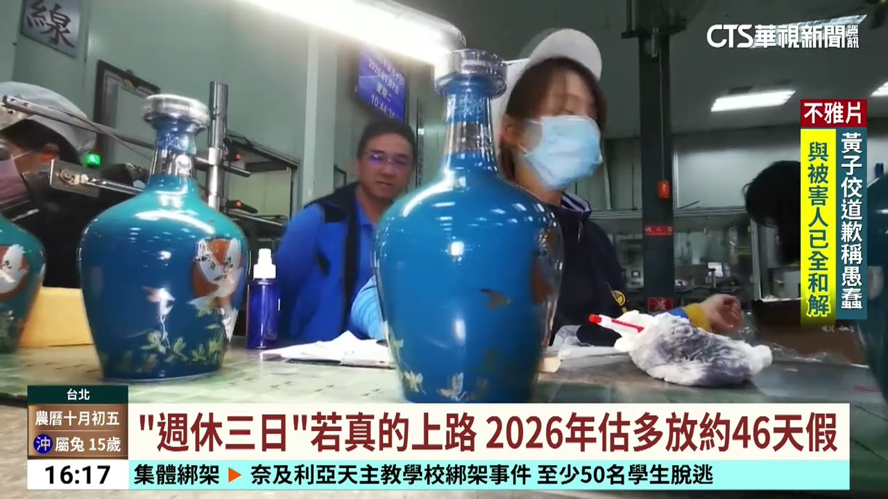 「週休三日」提案通過！　洪申翰：蒐集各方意見評估｜華視台語新聞 2025.11.24