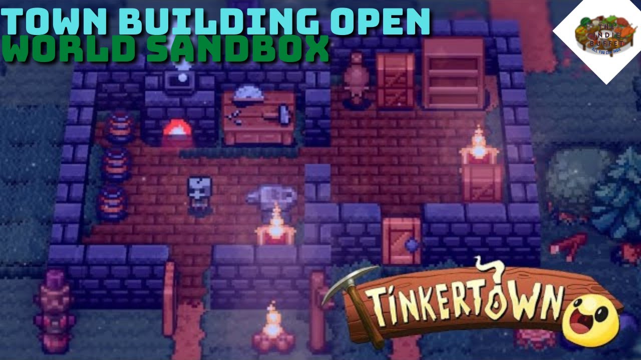 Town Building Open World Sandbox | Tinkertown