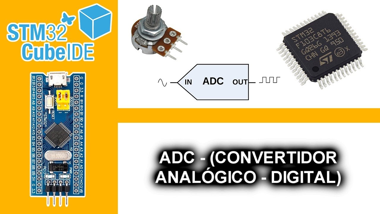 10.- ADC (CONVERTIDOR ANAL&Oacute;GICO - DIGITAL) - CURSO MICROCONTROLADORES ARM EN C