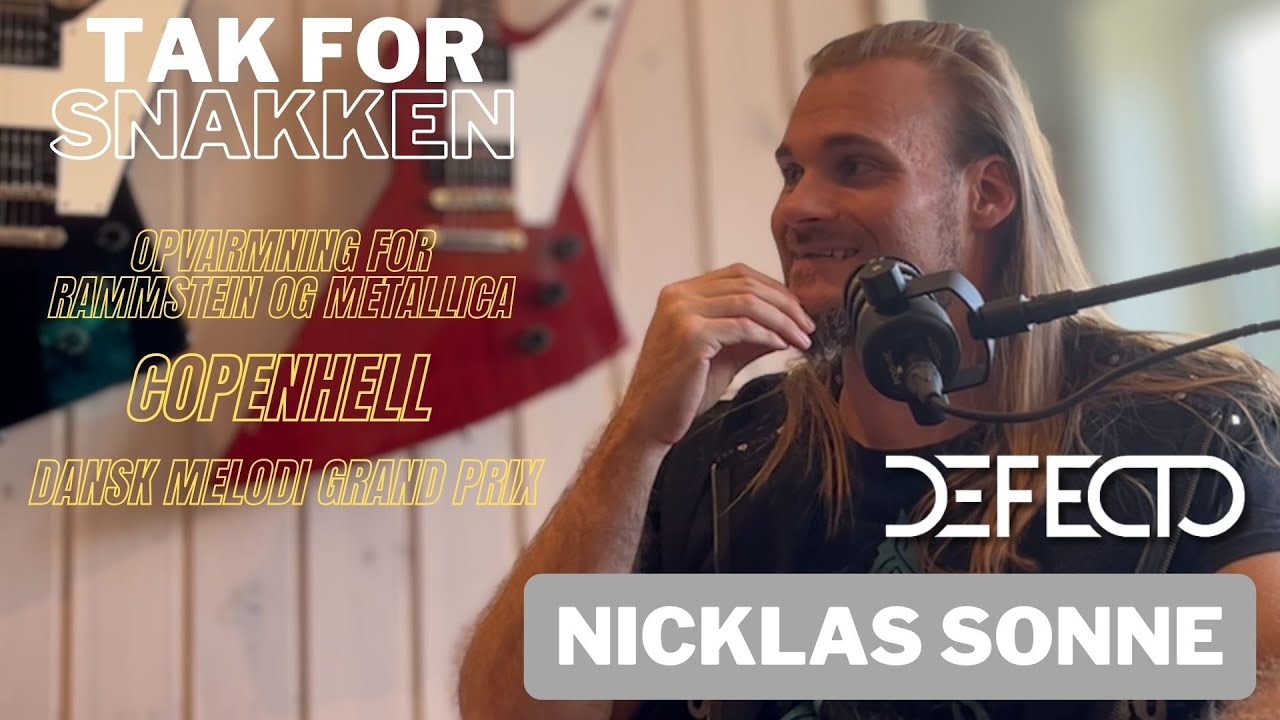 Tak for snakken: Nicklas Sonne | Om Defecto, Rammstein & Metallica