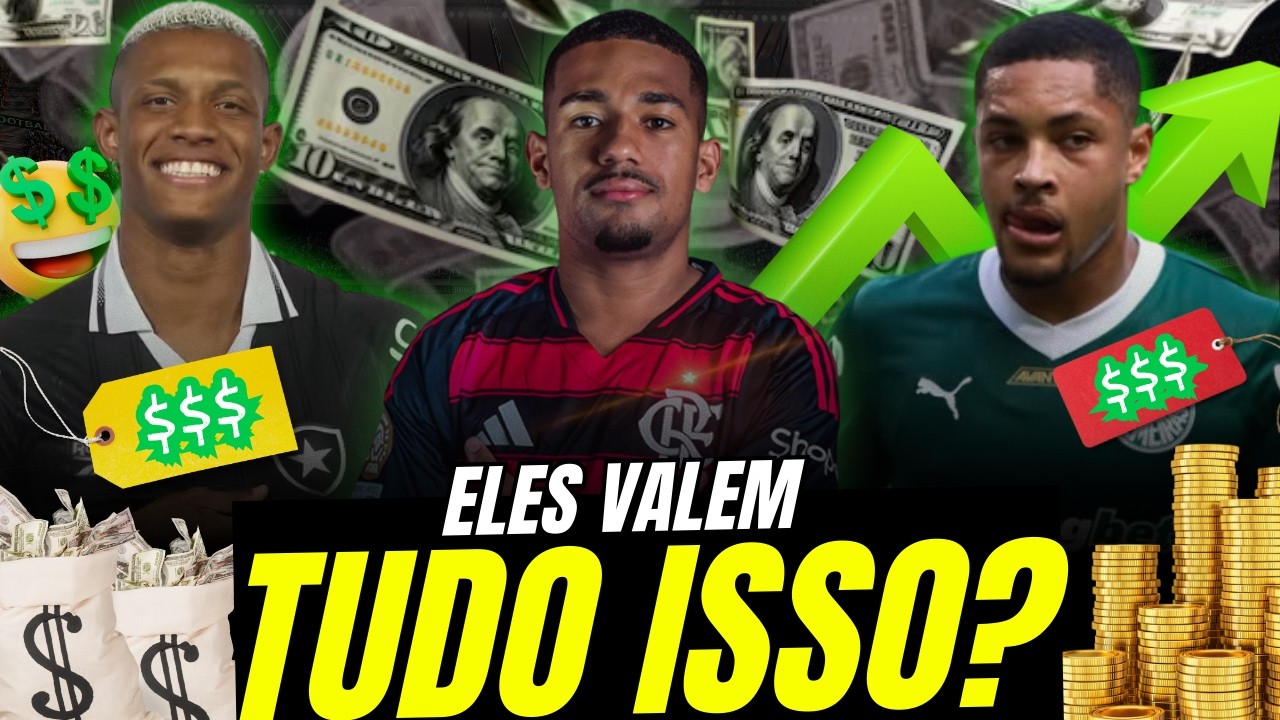 AS 7 CONTRATA&Ccedil;&Otilde;ES MAIS CARAS DO FUTEBOL BRASILEIRO EM 2025 QUE CHOCARAM TODO MUNDO
