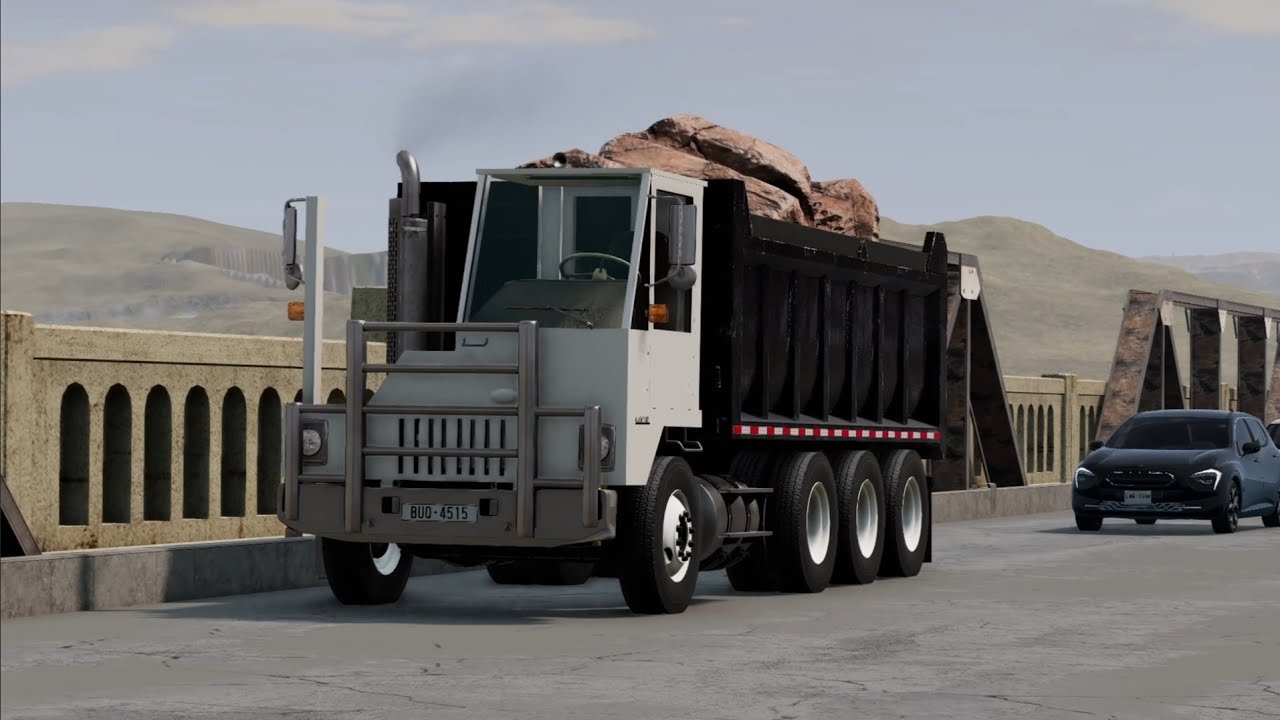 BeamNG Drive | Truck spotting in Barbents Homerange #1