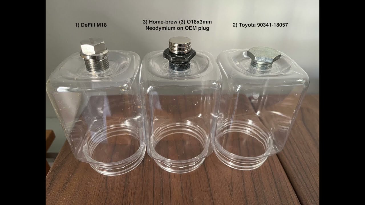 Testing Magnetic plug options for the Kona EV gearbox in water