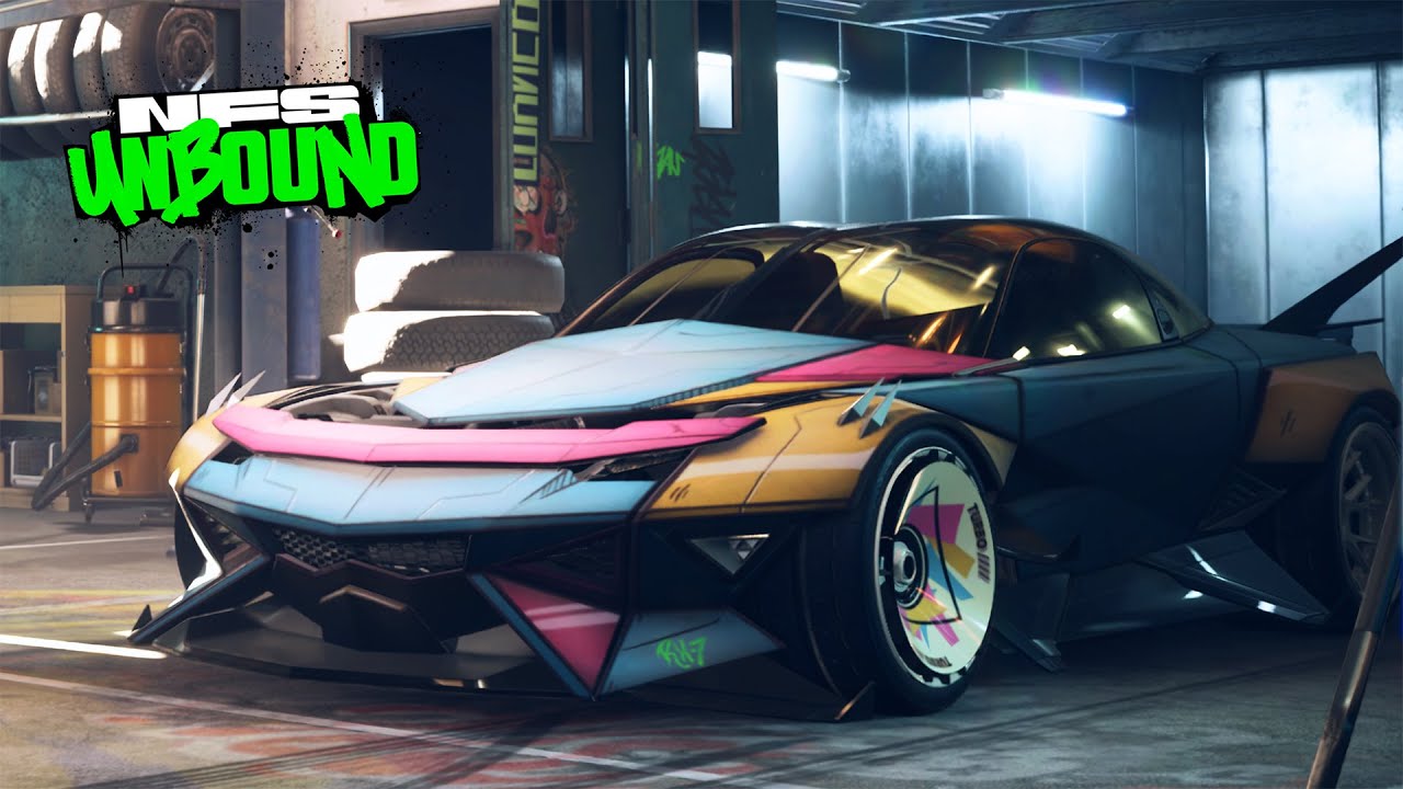 Need for Speed Unbound Gameplay - ROBOJETS MAZDA RX-7 Customization | Max Build 400+