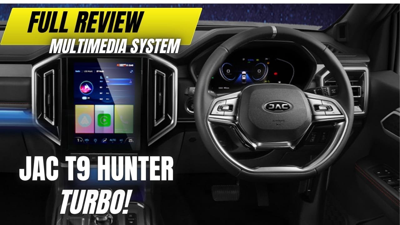 Full Guide to the JAC T9 Hunter Infotainment System (2025)