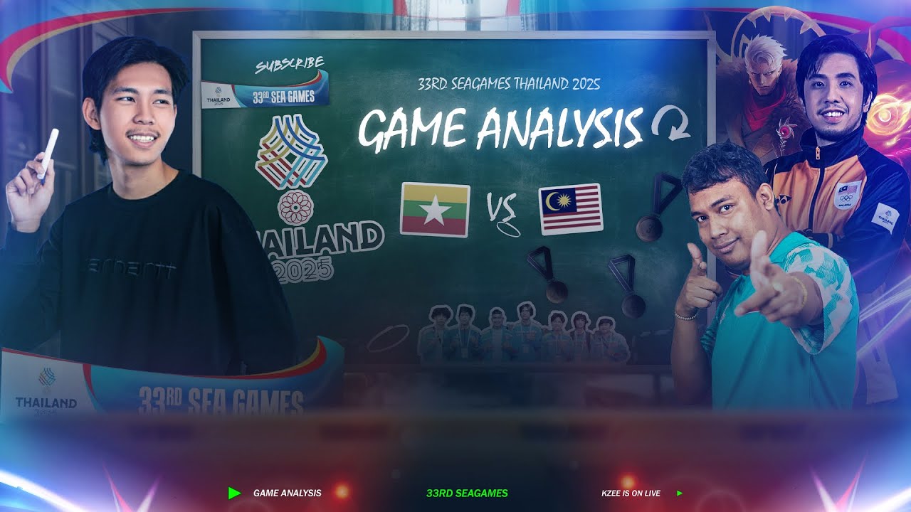 Malaysia 🇲🇾 Vs Myanmar 🇲🇲/ Sea Game / Long Analysis by kzee  