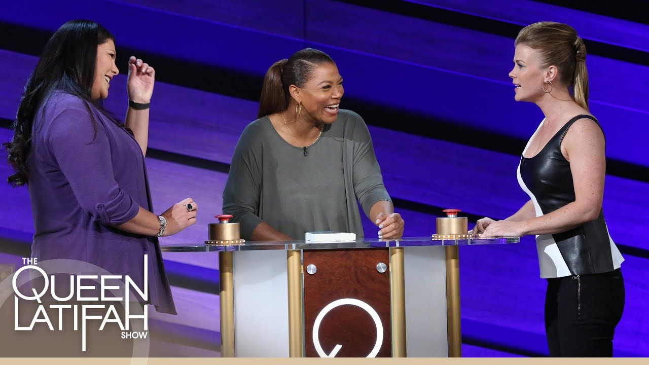 Alison Sweeney Faces Off In A Trivia Game