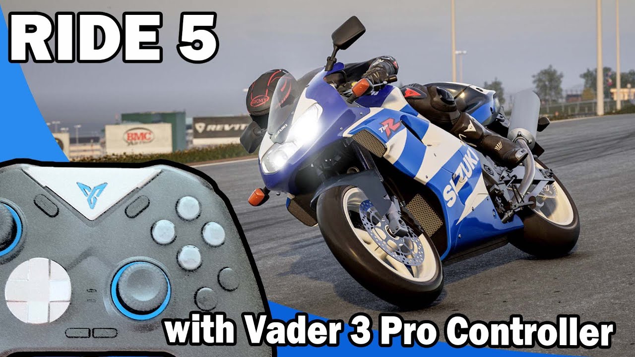 RIDE 5 | Motion control with Flydigi Vader 3 Pro game controller