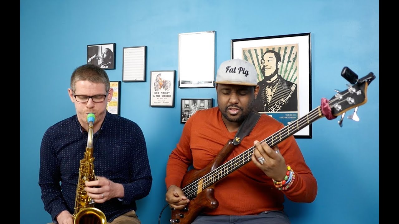 JAM acoustique Benjamin Dubray 🎷& Johann Berby 🎸Cours de basse GROOVE LIKE A PIG® ✅ Bonus