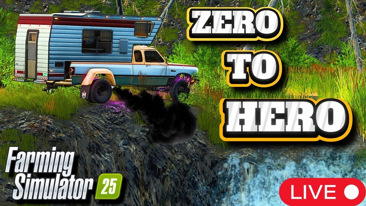 ZERO TO HERO FS25 FARMSTEAD!