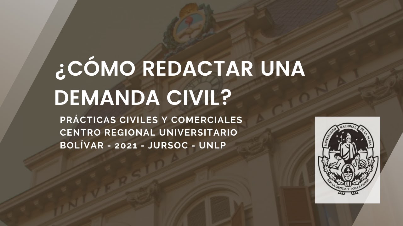 ¿Cómo redactar una demanda?