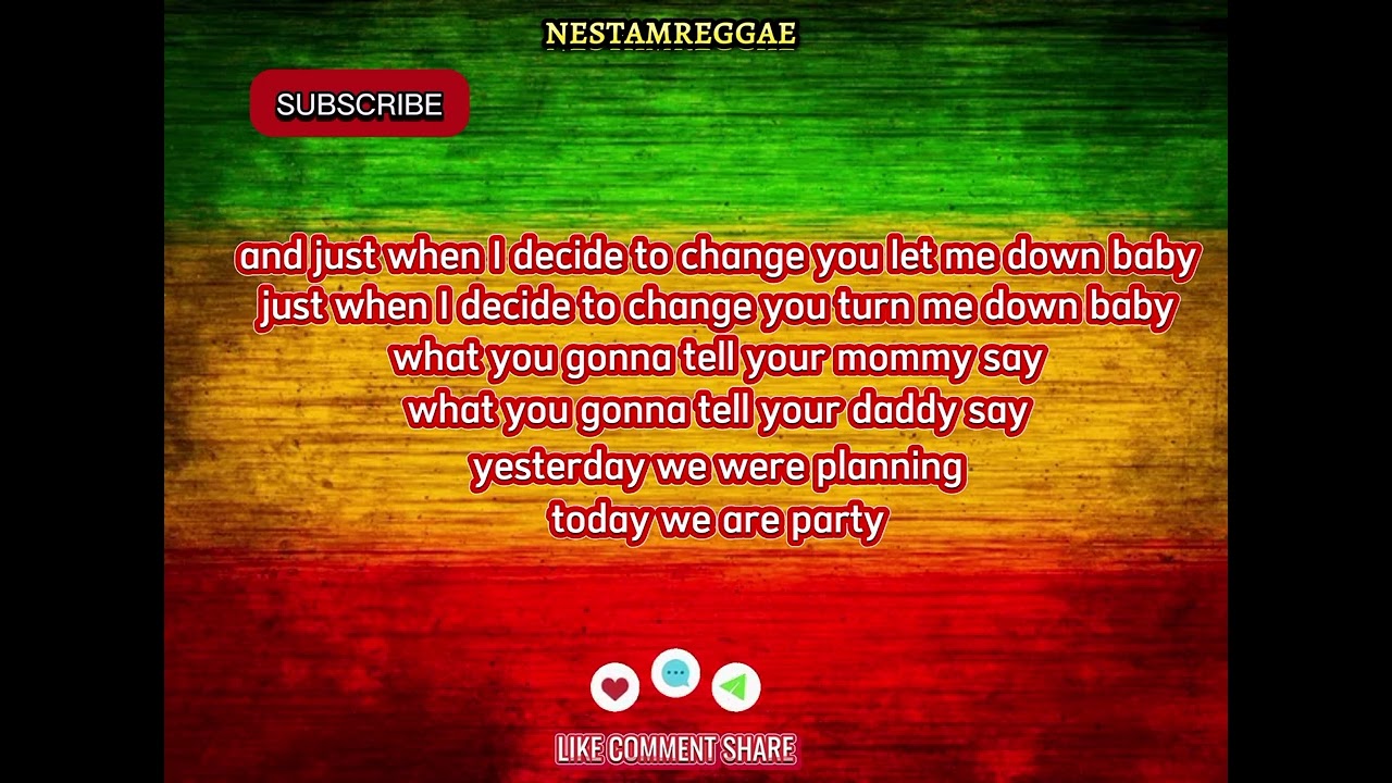 RUPIE EDWARDS - JUST WHEN I DECIDE TO CHANGE.., OFFICIAL VIDEO LYRICS