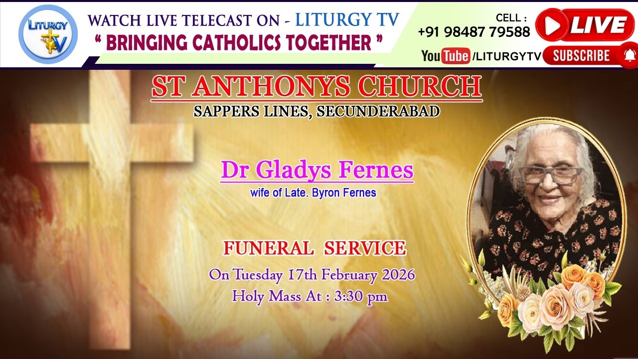 Funeral Mass 3.30pm | Dr Gladys Fernes | St Anthonys Church, Sappers Lines | 17-2-26