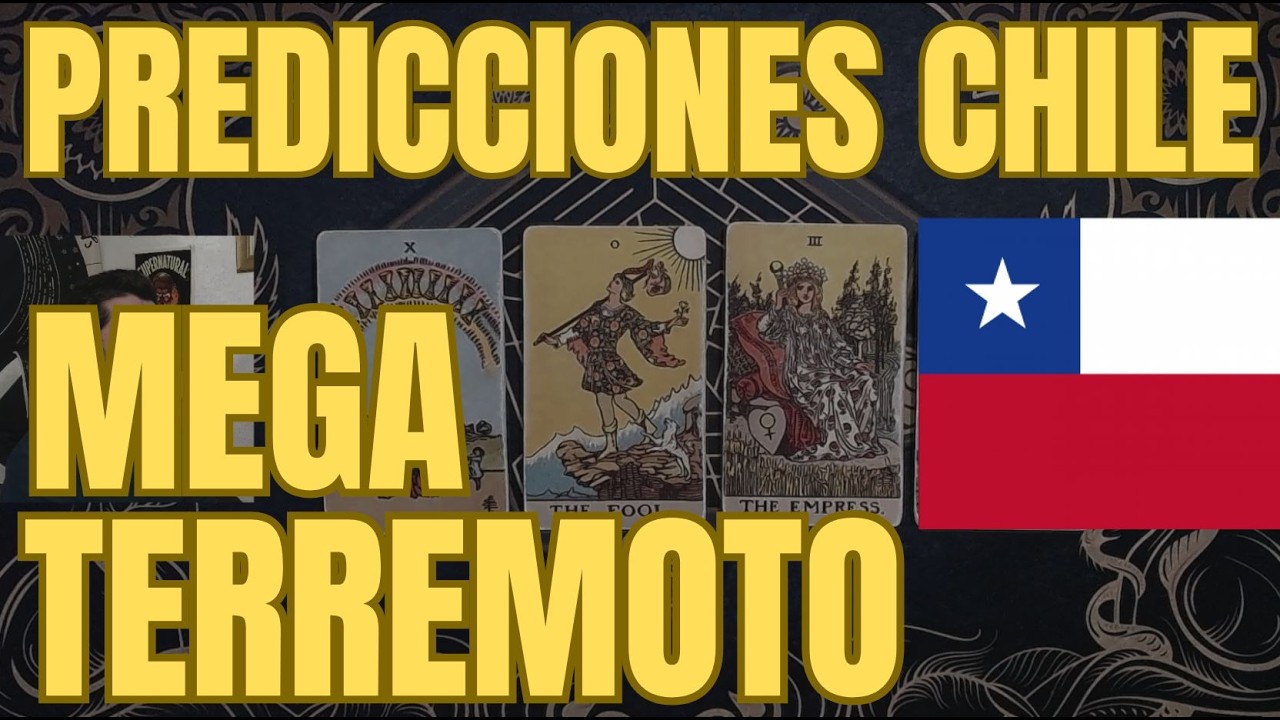 VIDENTE ADVIERTE SOBRE TERREMOTO🔮PREDICCIONES CHILE 2026