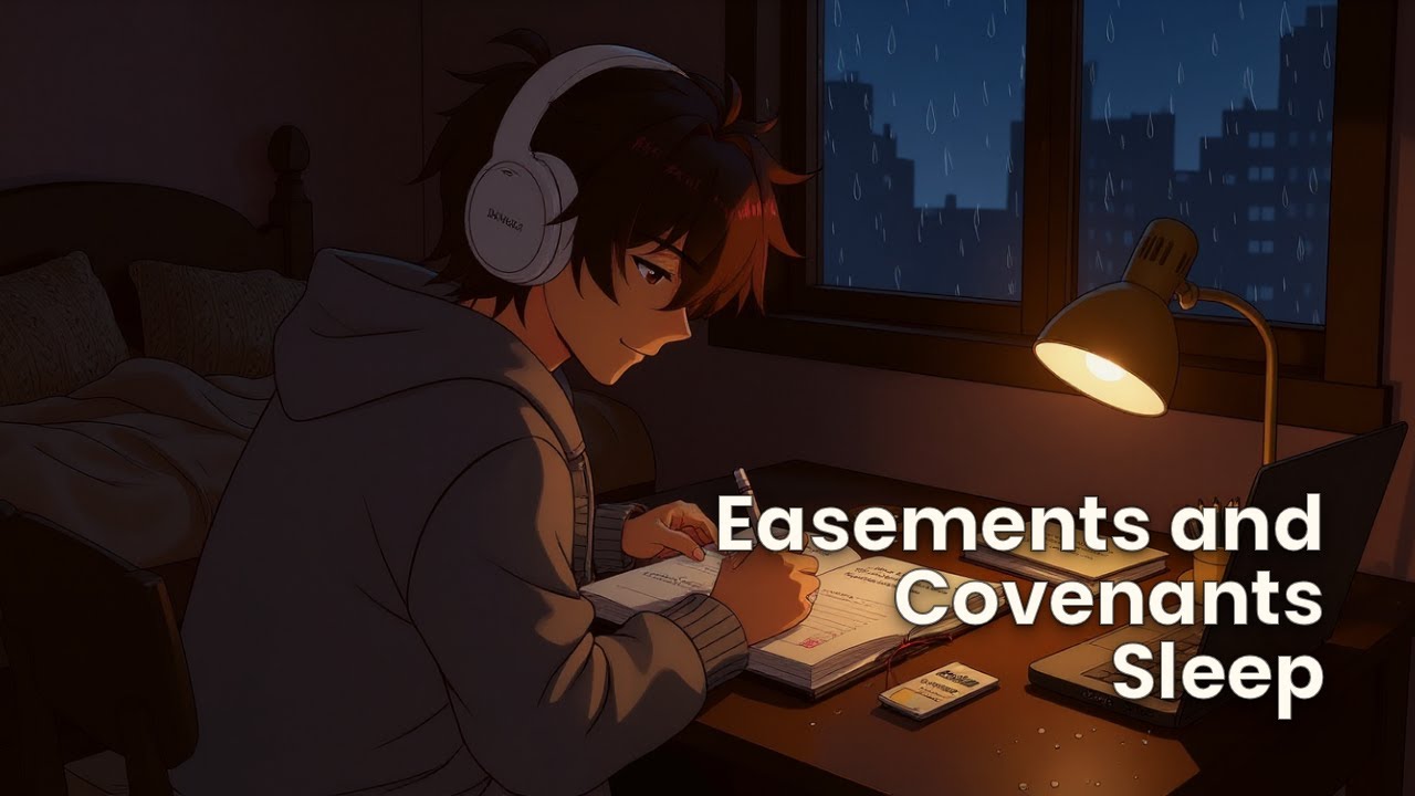 Learn Property Law in Your Sleep: Easements, Covenants & Servitudes 💤📚