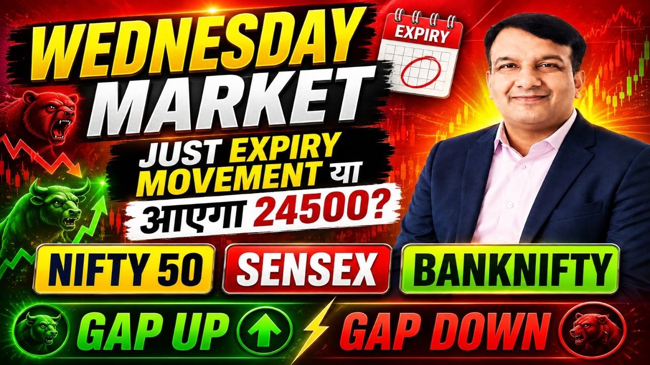 SENSEX TOMORROW NIFTY BANKNIFTY PREDICTION ANALYSIS FINNIFTY MIDCAP WED 26 AUGUST GAP UP/ GAP DOWN