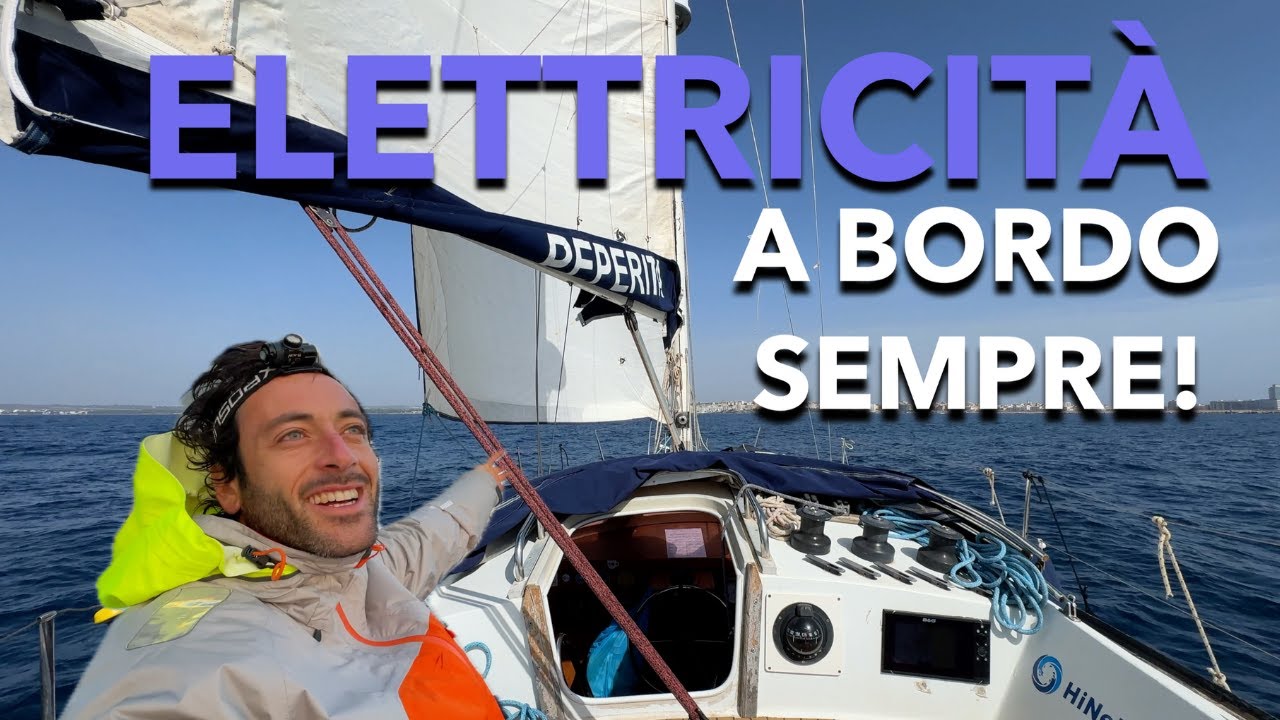 L'IMPIANTO ELETTRICO A LITIO SULLA MIA BARCA A VELA PEPERITA