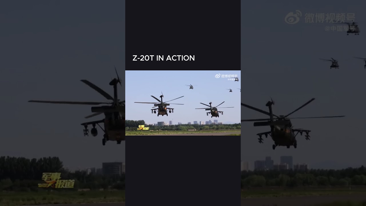 China&rsquo;s new Z-20T assault helicopter