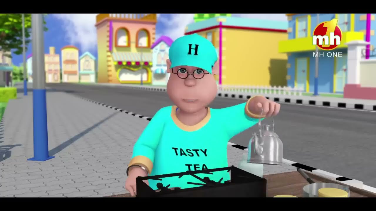 Garmi Di Chutti | Happy Sheru | Billo | Funny Cartoon Animation | Latest Cartoon Comedy 2024