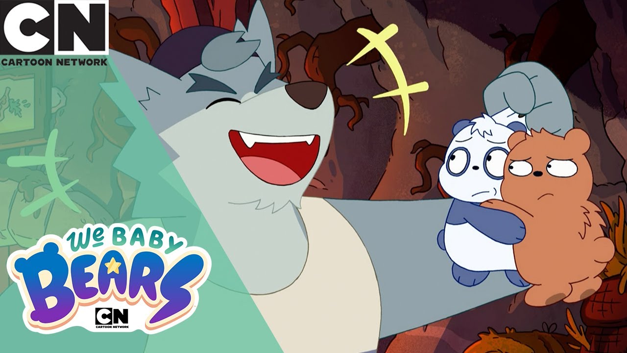 The Wolf | We Baby Bears | Cartoon Network UK