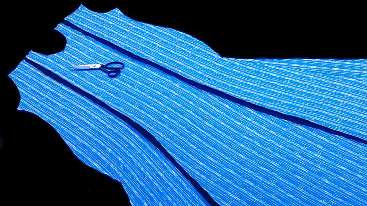 просто шить платье и подходит для нескольких размеров