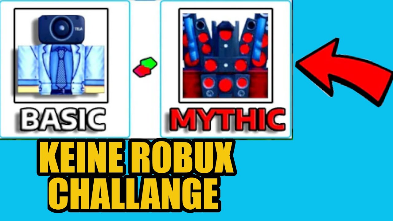 NO ROBUX CHALLANGE in Toilet Tower Defense!
