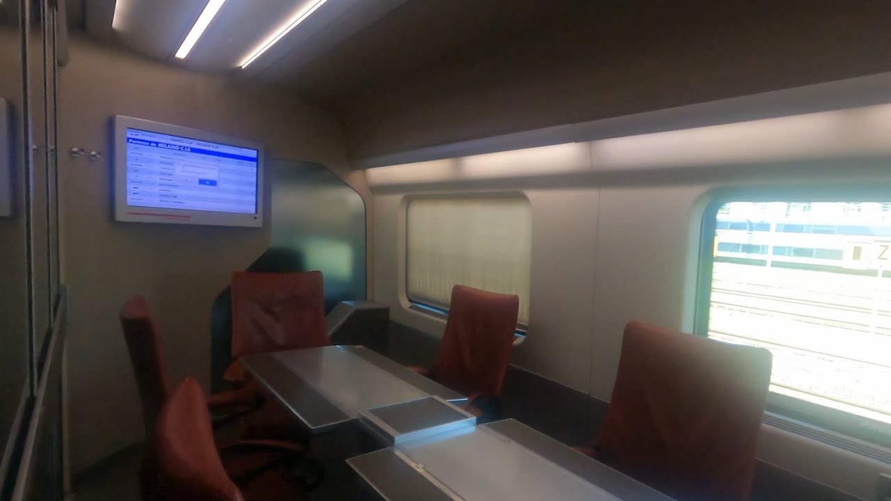 Besprechungszimmer im Zug & die schönste U-Bahn der Welt! Trenitalia Tripreport Business Class
