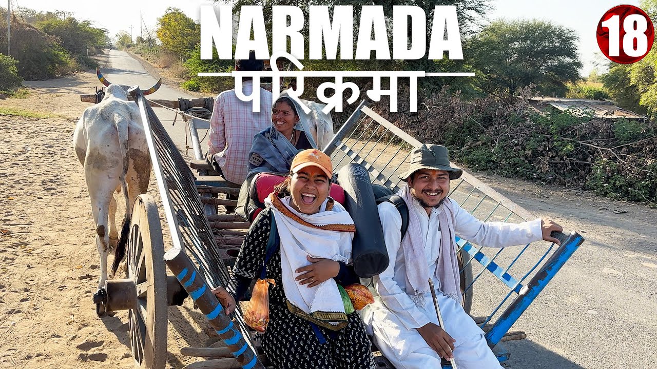 नर्मदा परिक्रमा 👣| 𝗕𝗮𝗿𝘄𝗮𝗻𝗶🥵 बरवानी) से 𝗦𝗵𝗼𝗼𝗹𝗽𝗮𝗻𝗶 🌳(शूलपाणि) के 𝗝𝘂𝗻𝗴𝗹𝗲 में जा पहुँचे | 𝗡𝗮𝗿𝗺𝗮𝗱𝗮 𝗬𝗮𝘁𝗿𝗮