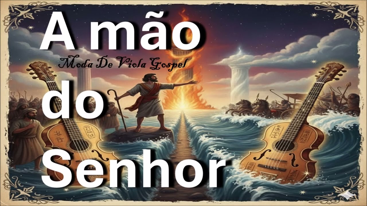 Moisés – A Mão do Senhor| Moda de Viola Gospel Raiz (Parte VI) | Sertanejo Gospel