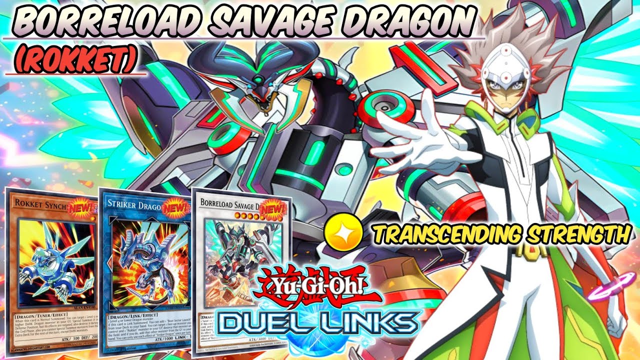 [KOG] BORRELOAD SAVAGE DRAGON | Rokket Deck New Skill Revolver | Yu-Gi-Oh! Duel Links
