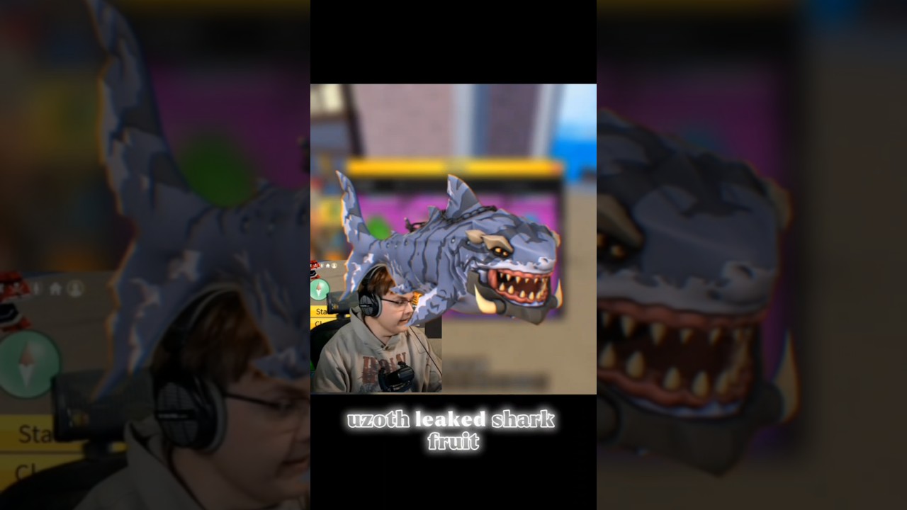 Uzoth слил фрукт Shark в Blox Fruits 🤯🦈!!!