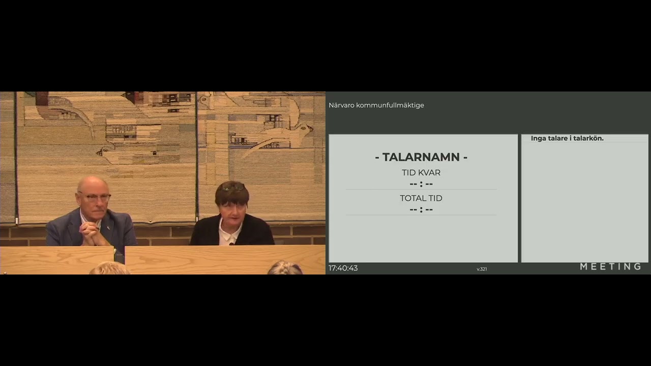 Trollhättans stads kommunfullmäktige 2022-10-10