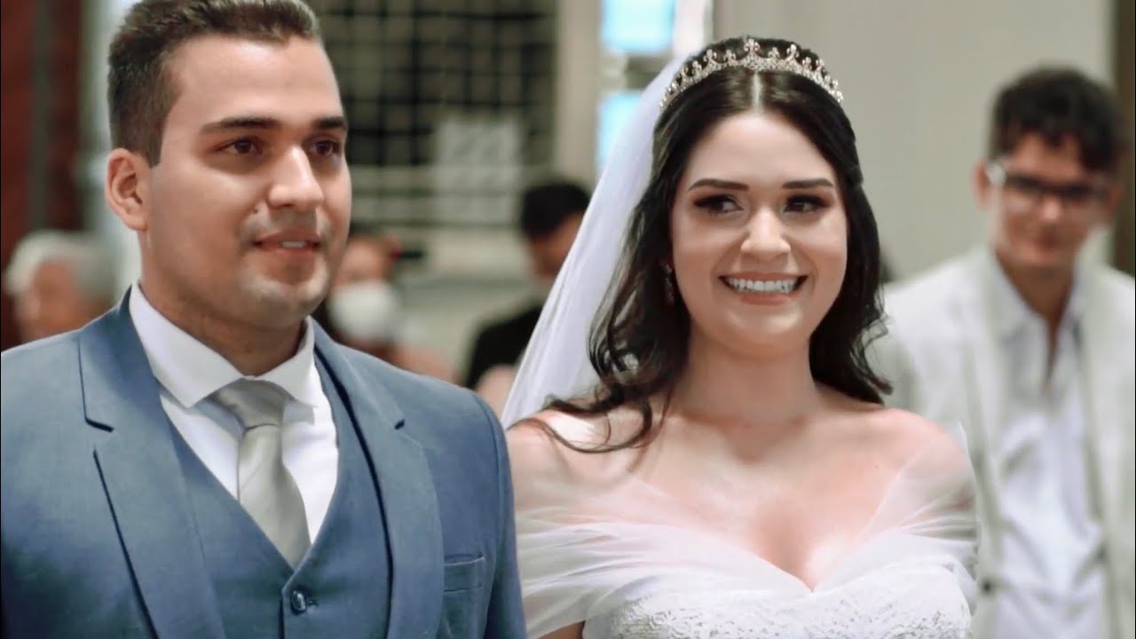 Entrada Emocionante da Noiva Rafaela - Alvorada + Marcha Nupcial + Olhos Castanhos  - Songsdei