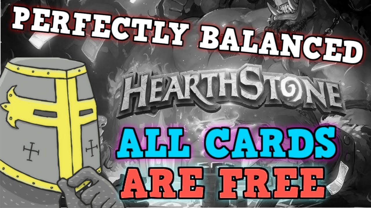 Blizzard Sponsored Me To Exploit HEARTHSTONE! All CARDS ARE FREE IS PERFECTLY BALANCED????
