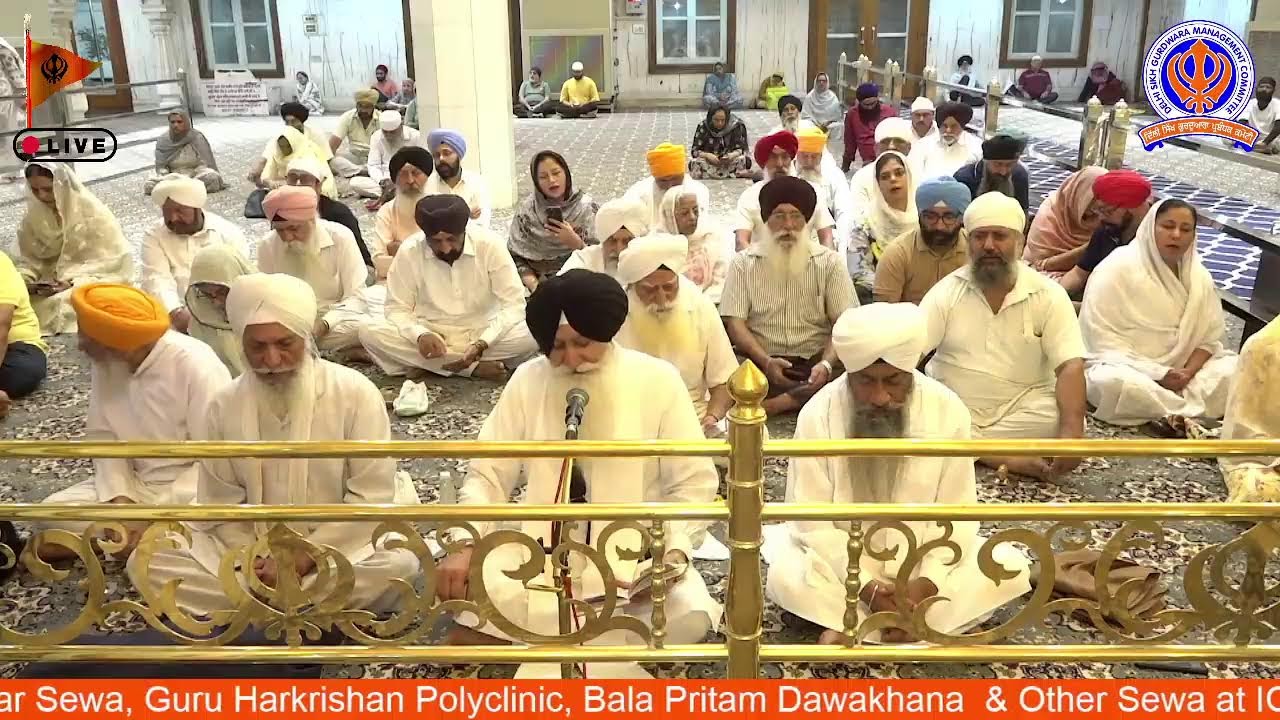 09/06/2026 Official DSGMC | Gurbani Kirtan |  Live Gurdwara Bangla Sahib