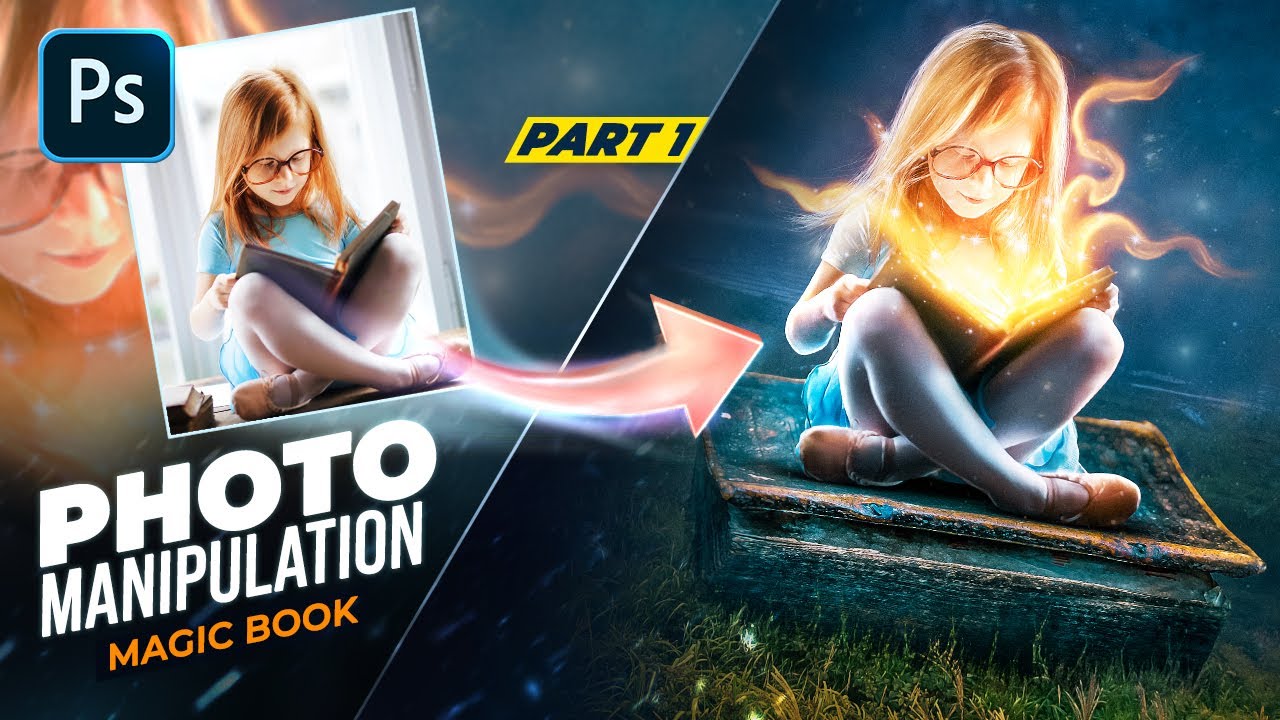 Волшебная книга фэнтези — Photoshop-манипуляция (часть 1)