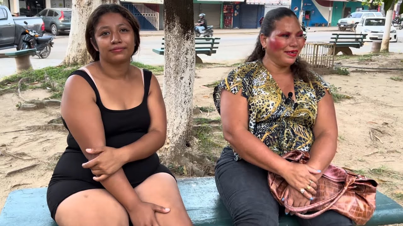 Encontramos a Linda en el Parque de Tocoa..😁😁