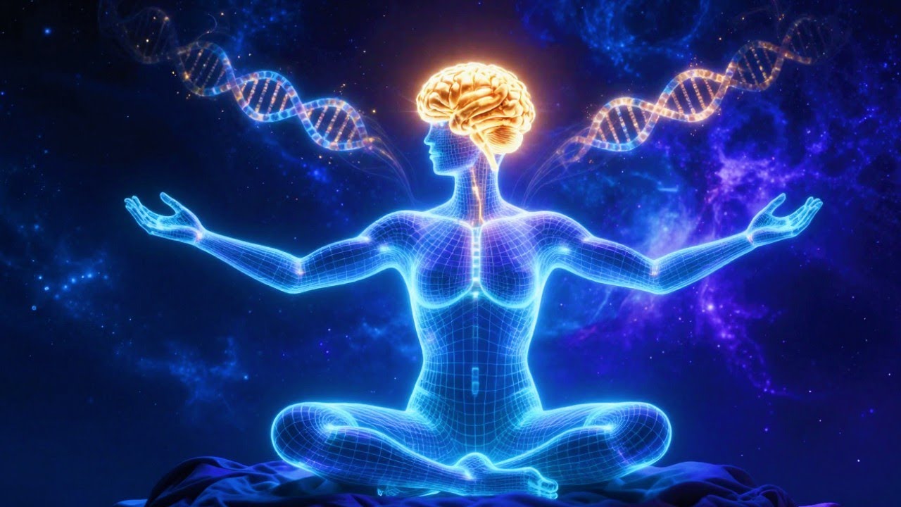 🔔 432Hz Healing Soundscape | Melt Stress, Rewire Calm & Drift Off FAST 🌌