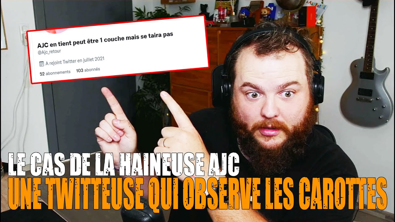 🤣 MA CHERE AJC DE TWITTER, ARRETE D'OBSERVER MES CUBES DE CAROTTES (véridique !)