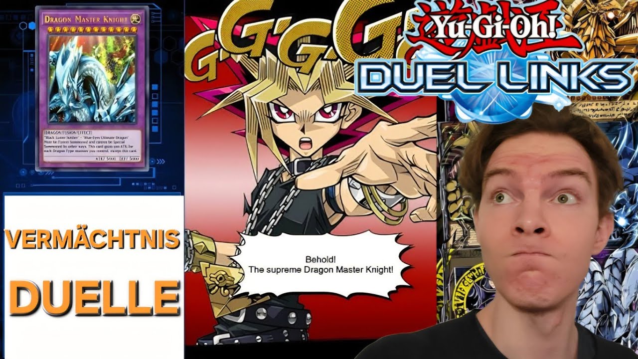 🔥🐲 Als Yu-Gi-Oh noch Magie war - Drachenmeisterritter mit 5000 ATK!  Duel Links Vermächtnisduelle