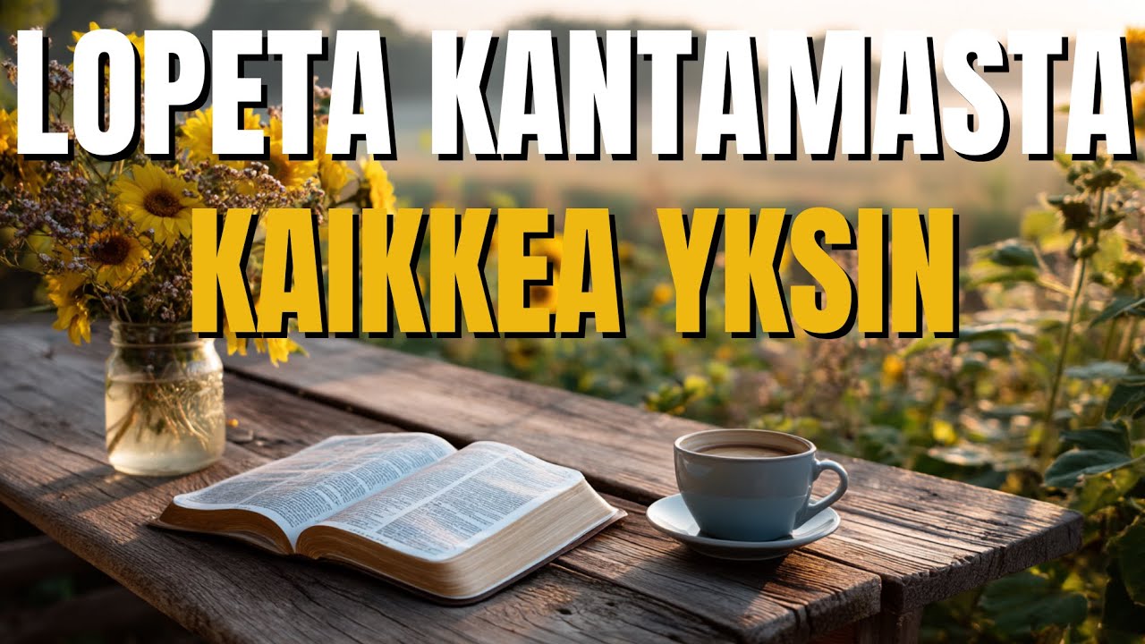 Jumala johtaa el&auml;m&auml;&auml;si | Rukous, joka rauhoittaa levottoman syd&auml;men