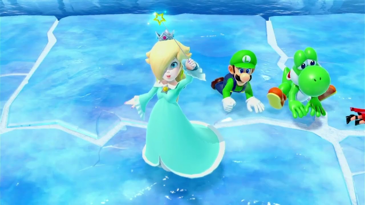 Super Mario Party Jamboree - Rosalina vs Pauline vs Luigi vs Yoshi - Mega Wiggler's Tree Party