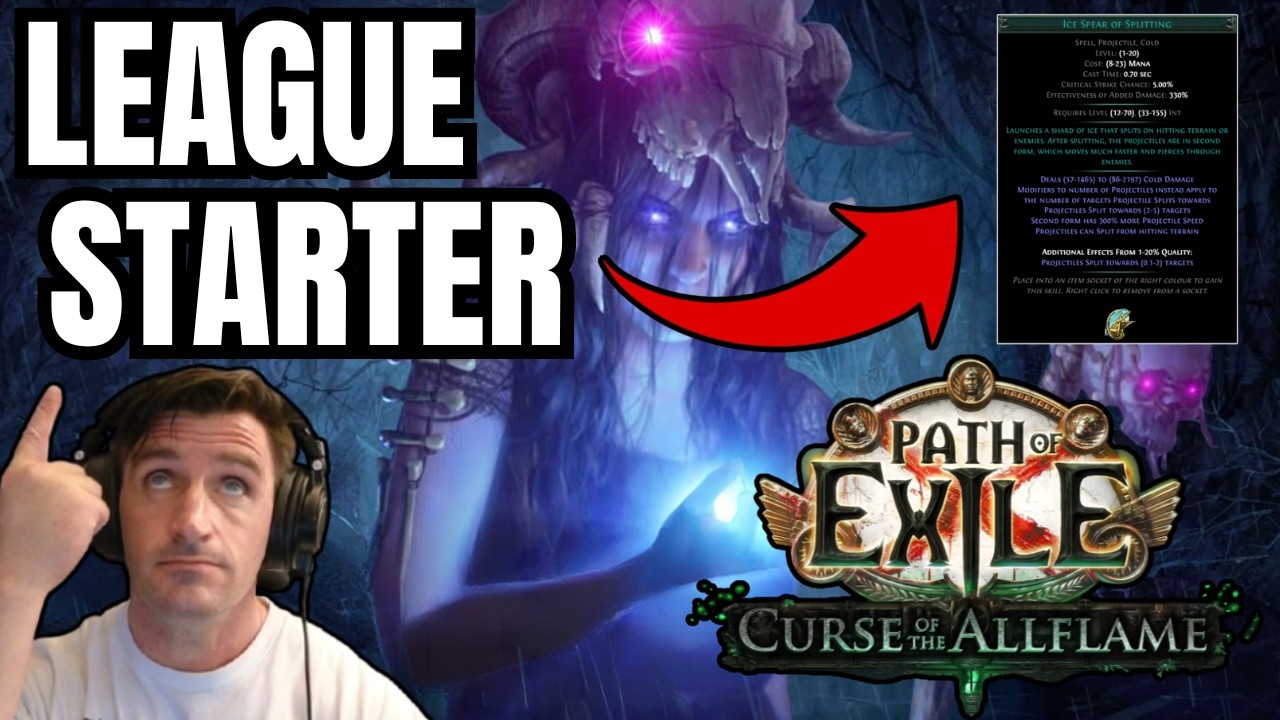 Гайд по стартовому билду: Оккультист-минер через Ледяное копье | Path of Exile 3.29 Curse of the ...