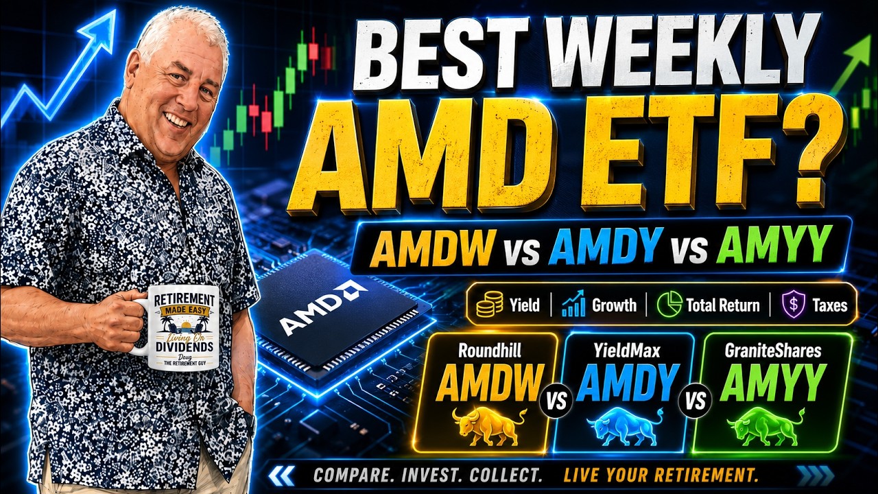 Кто лучший еженедельный ETF на AMD? Разбор AMDW против AMDY и AMYY