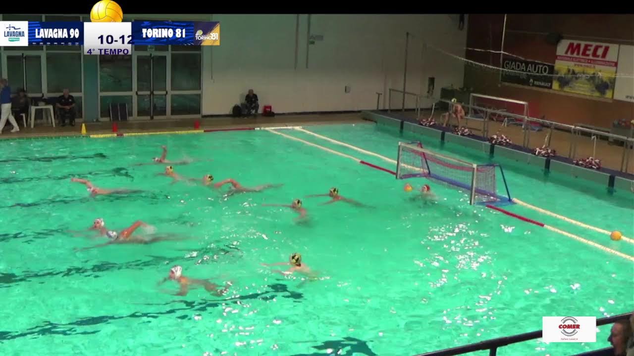 Campionato serie A2 pallanuoto Mobilpesca Lavagna90- Torino 81