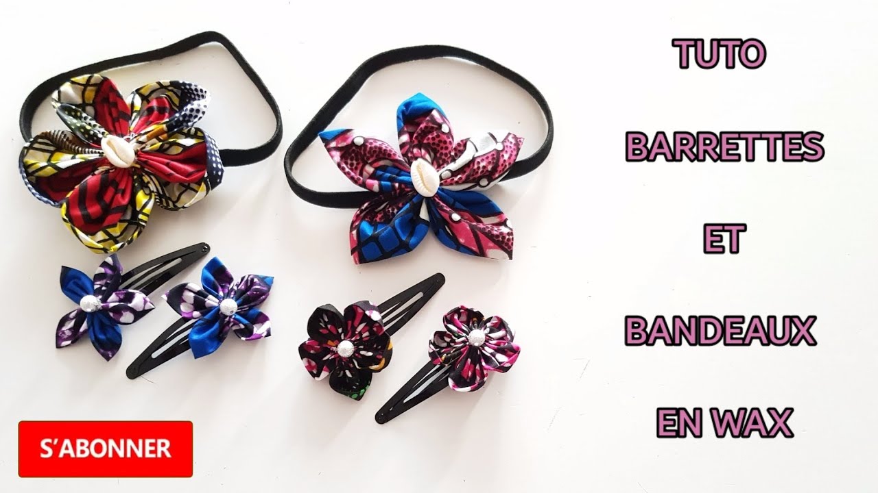 TUTO/DIY ACCESSOIRES POUR CHEVEUX POUR CHEVEUX