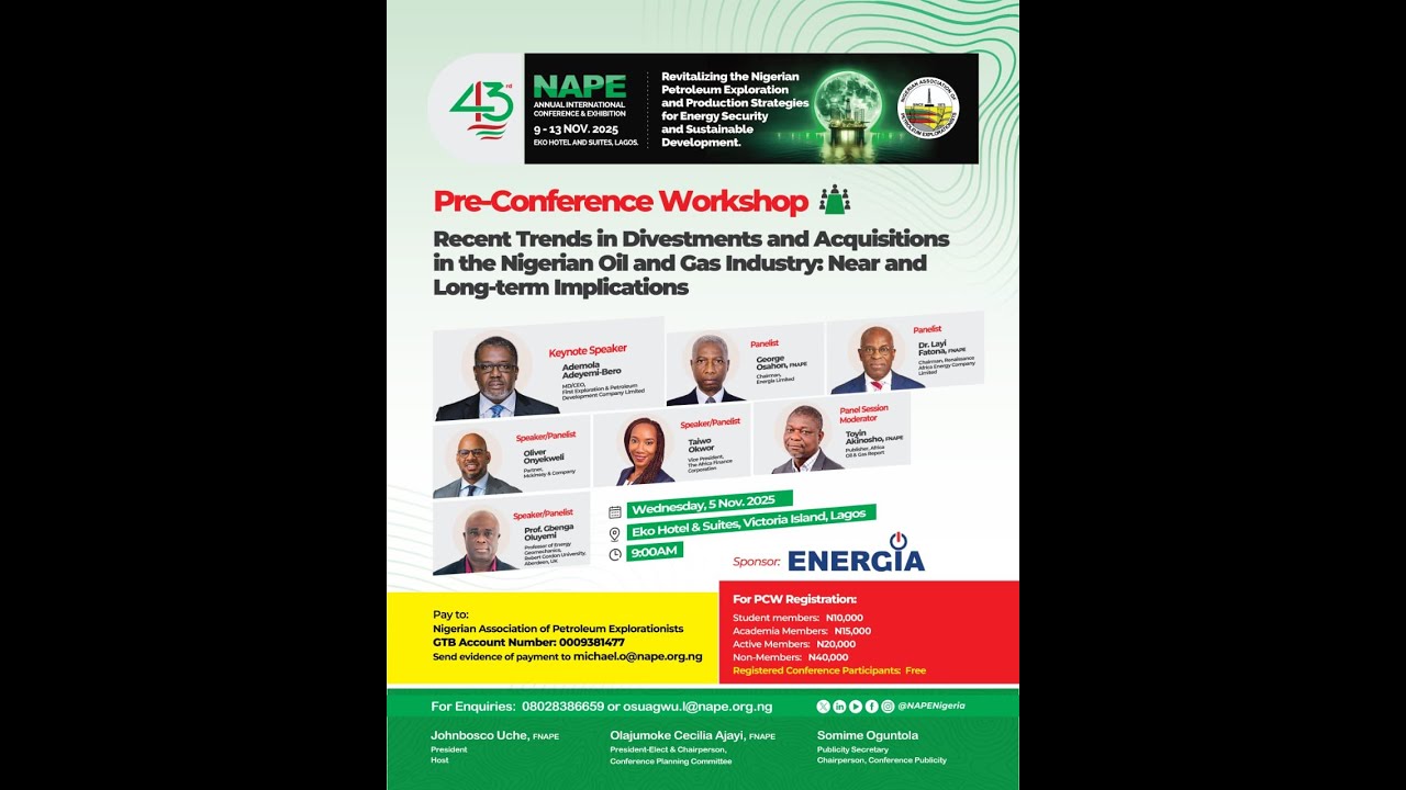 NAPE 2025 Pre Conference Workshop