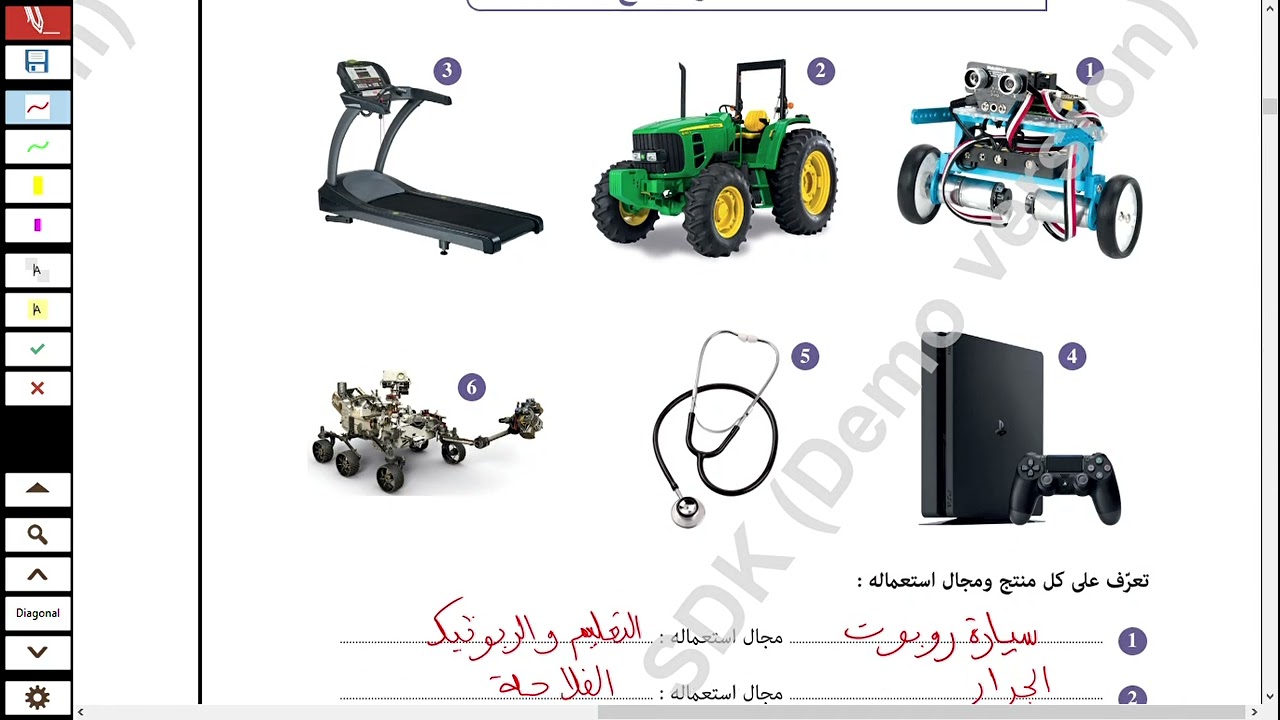 المنتج التقني و تطوره عبر الزمن - النشاط1
