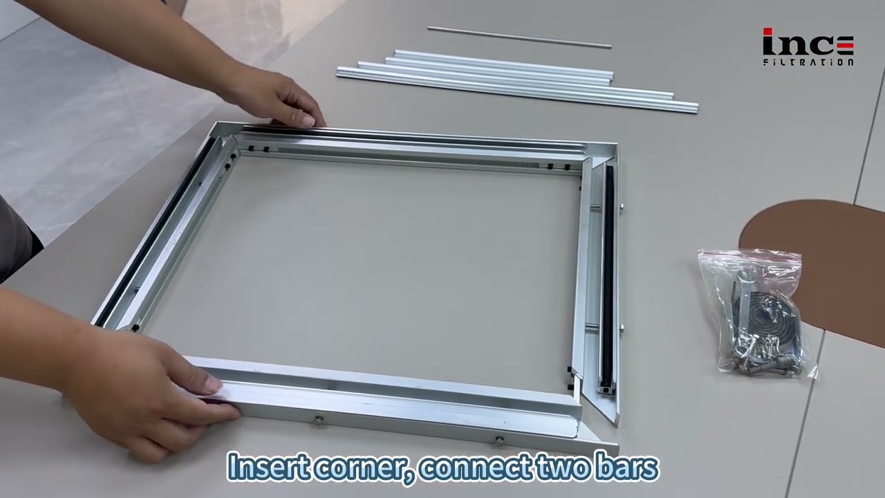 Learn how to assemble a self-tensioning screen printing frame step-by-step!
