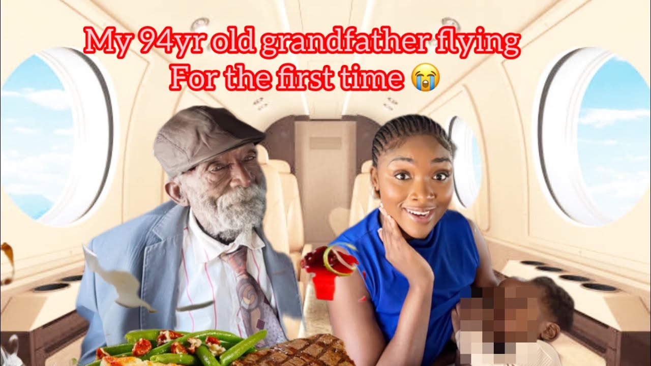Flying my 94yr old grandfather for the first time, he couldn’t hold his tears,